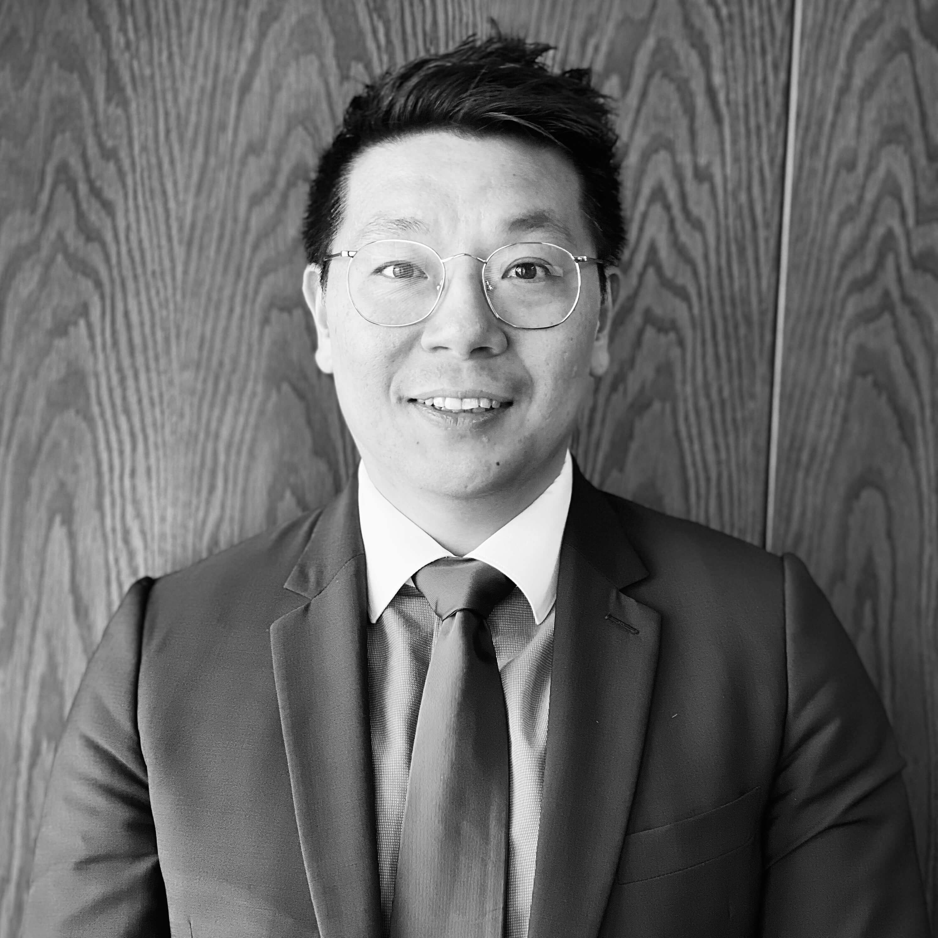 Ronald - Headshot (B&W)